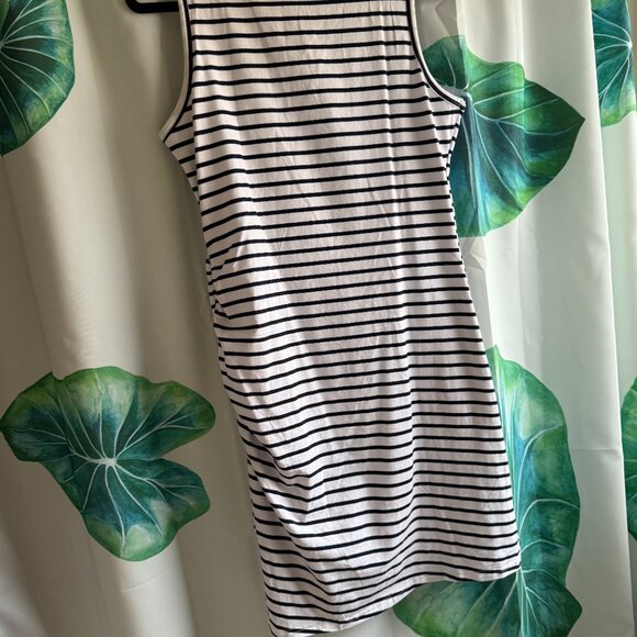 BTFBM Women 2025 Summer Sleeveless Tank Dresses Crew Neck Slim Fit Short Casual - Picture 5 of 5